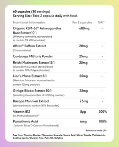 Ashwagandha + Mushroom Complex image 10