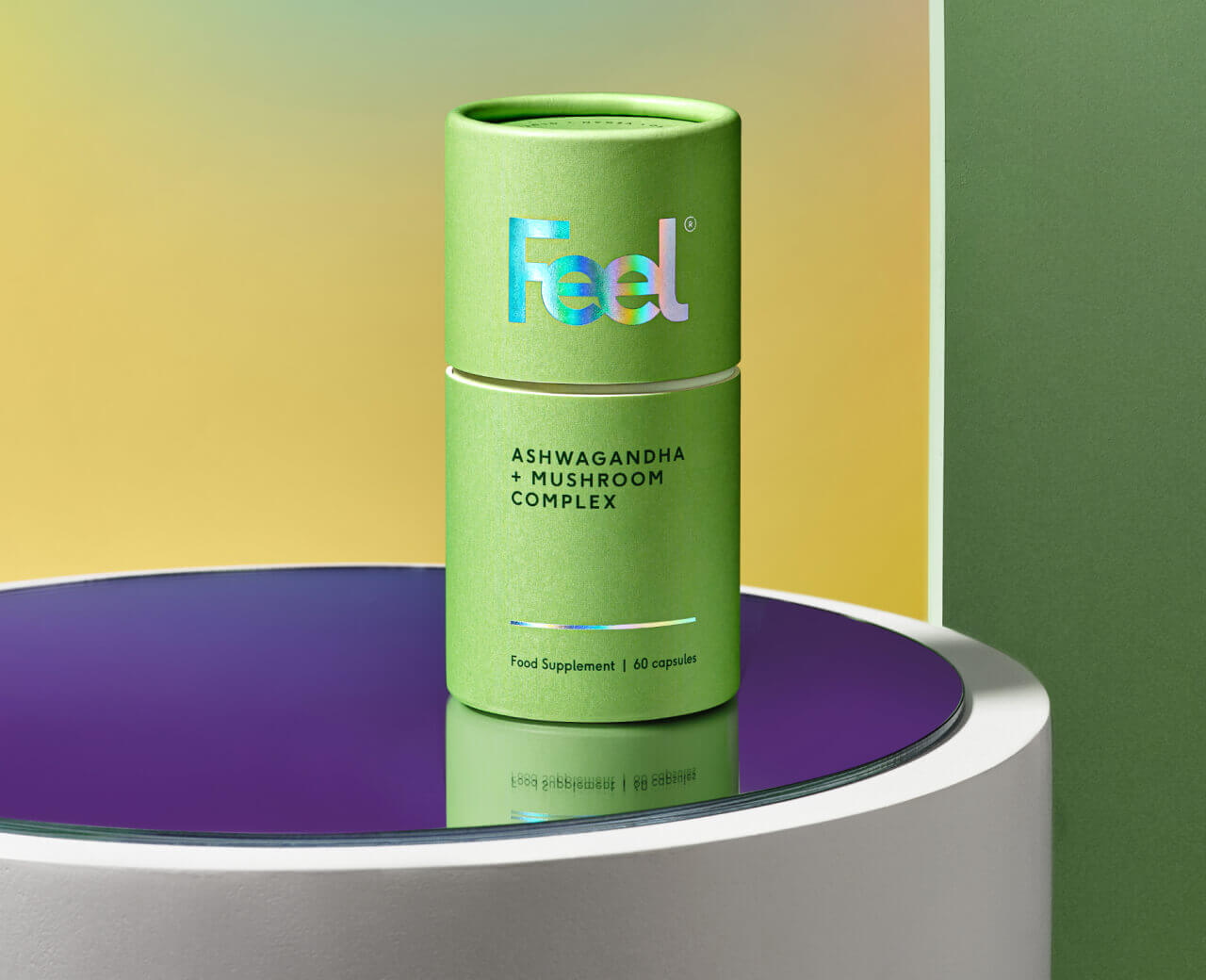 Ashwagandha + Mushroom Complex Feel Wellness, Reimagined